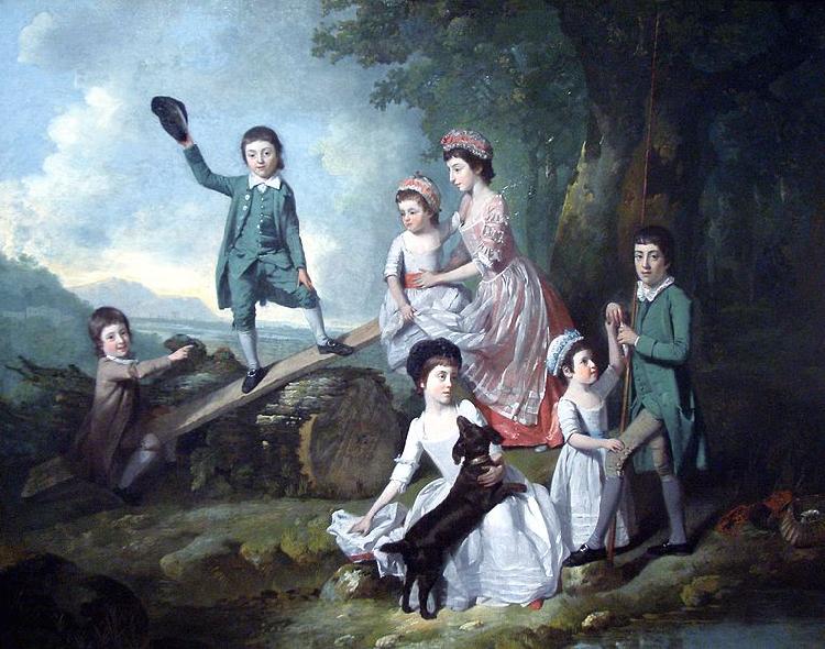 Johann Zoffany The Lavie Children